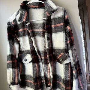 Soft flannel jacket